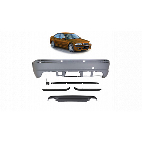 BMW 3 E46 Heckstoßstange mit Diffusor