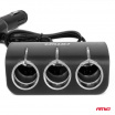 Zigarettenanzünder-Verteiler mit Ladegerät und Glühzünder 12V 24V 120W 80cm AMIO-04360