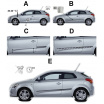 Türseitenschutzleisten - Peugeot 508, SW, Limousine, 2013 -