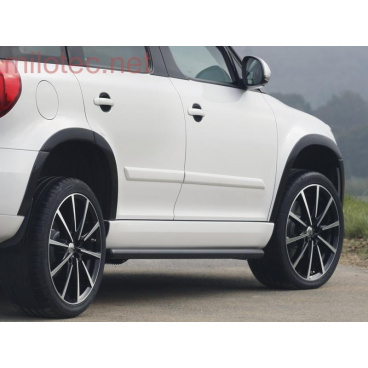 Kotflügelkanten, ABS schwarz metallic – Škoda Yeti Facelift City Kotflügelkanten, ABS schwarz metallic – Škoda Yeti Facelift City