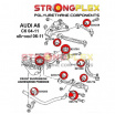 Audi A6 2004-11 StrongFlex Sport Satz Silentblöcke für die Vorderachse, nur 16 Stück