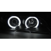 BMW E46 04.2003–06 Coupé, Cabrio vorne klare Angel Eyes CCFL Xenon-Schwarzlichter