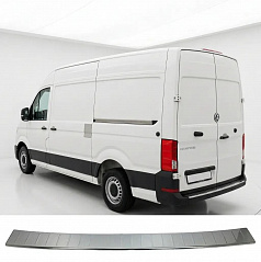 Edelstahl-Heckstoßstangenabdeckung VW Crafter 2017-26