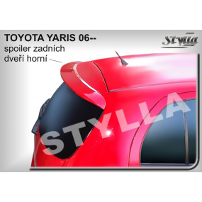 Heckspoiler für Toyota Yaris ab Baujahr 2006. obere Tür
