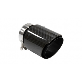 Endstück des Schalldämpfers 101mm Eingang 67mm Carbon Gloss