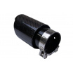 Endrohrdämpfer 89mm Eingang 70mm Carbon Glanz