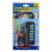 Autobatterie- und Lichtmaschinentester 12V + Klemmen