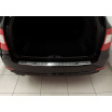 Edelstahlabdeckung - Schwellenschutz für die hintere Stoßstange Škoda Superb II Kombi 2009-13