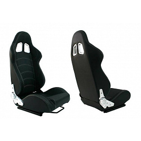 Sportlich verstellbarer Sitz A1 Racing BLAST Carbon Black