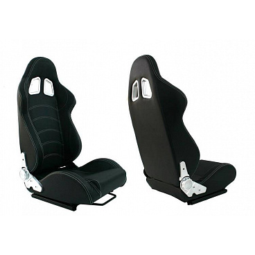 Sportlich verstellbarer Sitz A1 Racing BLAST Carbon Black