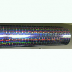 Glasfolie 150x50 cm holografisch D-SQUARE