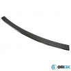 Edelstahl-Heckstoßstangenabdeckung chrom/schwarz Omtec VW Caddy 2015-20