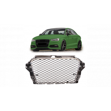 Grill Audi A3 8V Chrom & Schwarz PDC Grill Audi A3 8V Chrom & Schwarz PDC