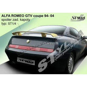ALFA ROMEO GTV Coupé 94-04 Heckspoiler. Hauben (EU-Homologation) ALFA ROMEO GTV Coupé 94-04 Heckspoiler. Hauben (EU-Homologation)