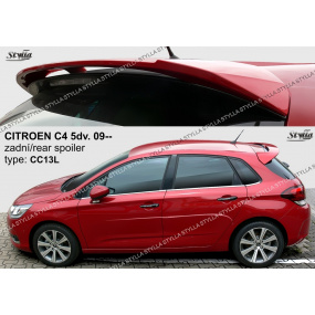 Citroen C4 5D 2009+ Heckspoiler (EU-Homologation) Citroen C4 5D 2009+ Heckspoiler (EU-Homologation)