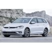 Edelstahlabdeckung – Schutz der Schwelle der hinteren Stoßstange des Volkswagen Golf VII Kombi 2017