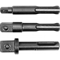 SDS+ Adapterset 1/4", 3/8", 1/2"