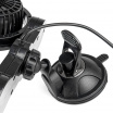 Auto-Ventilator mit Saugnapf 2x4" 12V
