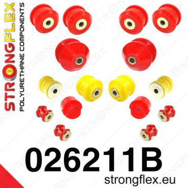 Audi Allroad 2004-11 StrongFlex Satz Silentblöcke für die Vorderachse, nur 16 Stück Audi Allroad 2004-11 StrongFlex Satz Silentblöcke für die Vorderachse, nur 16 Stück