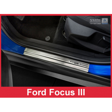 Einstiegsleisten aus Edelstahl, 4 Stück, Sonderedition Ford Focus III 2011–16