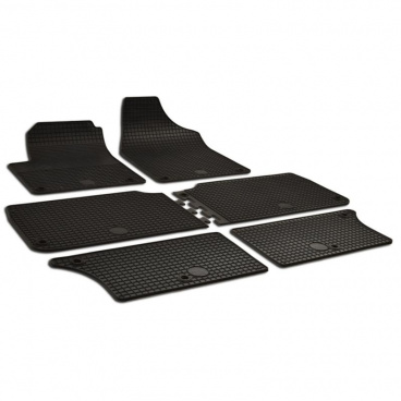Gummiteppiche-Gummi-Automatten, VW SHARAN 1995-2010 - 6 Teile