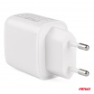 Netzladegerät PRO-09 USB+USB-C 20W Schnellladung 230V AMiO-02935