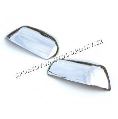 EDELSTAHL-CHROM-Spiegelabdeckungen OMSA LINE Škoda Octavia II 04-08