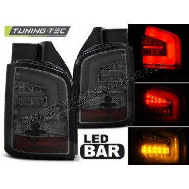 VW T5 04.2003–2009 LED-Heckleuchten, getönte LED-Leiste
