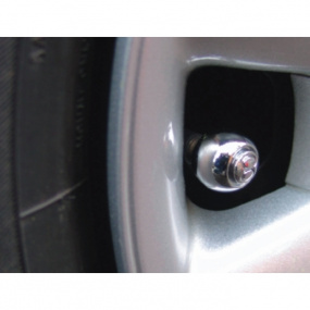 Čepičky na ventilky Biliard chrom