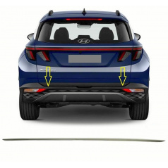 Hyundai Tucson 2020+ Kofferraum aus Edelstahl