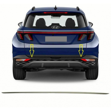Hyundai Tucson 2020+ Kofferraum aus Edelstahl Hyundai Tucson 2020+ Kofferraum aus Edelstahl