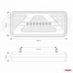 LED-Heckleuchte dynamisch KOMBI LINKS RCL-02-L