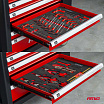 Werkstattschrank mit Werkzeugsatz 258 tlg. 840x460x870 mm