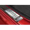 Edelstahl-Abdeckungsset-Heckstoßstangenschutz+Türschwellenschutzleisten BMW X6 F16 2014-16