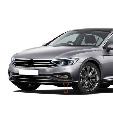 Edelstahlabdeckungen für Nebelscheinwerfer VW Passat 2019-21 Edelstahlabdeckungen für Nebelscheinwerfer VW Passat 2019-21