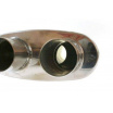 Mittelschalldämpfer 76-63,5mm TurboWorks LT 304SS 355mm