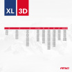 Textilschneeketten 3D 2Stk. Größe XL EN16662-1 Önorm V5121 AMIO-04510