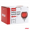 Sicherheitsbeleuchtung „Sicherheitszone“ rot für Gabelstapler 10W 10–80V