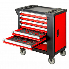 Werkstattschrank mit Werkzeugsatz 258 tlg. 840x460x870 mm