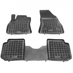Gummi-Fußmatten mit erhöhtem Rand Fiat 500L, 500L Trekking, 500L Living, 2013-