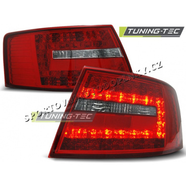 Audi A6 C6 Limousine 04.2004-08 LED-Heckleuchten rot weiß