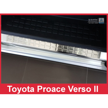 Einstiegsleisten aus Edelstahl, 2 Stück, Toyota Proace Verso 2 2016+ Einstiegsleisten aus Edelstahl, 2 Stück, Toyota Proace Verso 2 2016+