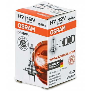 Osram H7 12V 60/55 P43T Halogenlampe Osram H7 12V 60/55 P43T Halogenlampe