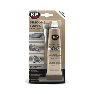K2 SILICONE CLEAR 85 g – klares Hochtemperatursilikon