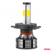 Extra starke LED-Lampe H4 für Hauptscheinwerfer COB 4Side 2 Stk