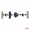 Magnetische Telefonhalterung für das Armaturenbrett AMiO-04141