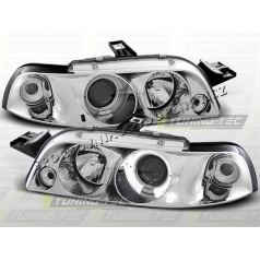 FIAT PUNTO I 1993–99 KLARES VORDERE LICHT ANGEL EYES CHROM