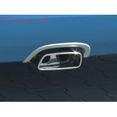 Auspuffblende mit Rahmen, Škoda Roomster Benzin