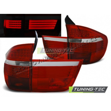 BMW X5 E70 03.2007-03.2010 rot-weiße LED-Rückleuchten