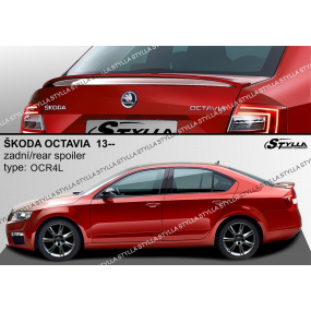 Heckspoiler Skoda Octavia Liftback 2012+ (EU-Homologation) Heckspoiler Skoda Octavia Liftback 2012+ (EU-Homologation)